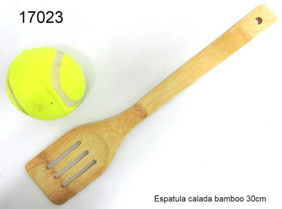 Imagen de ESPATULA CALADA BAMBOO 30CM 3.26